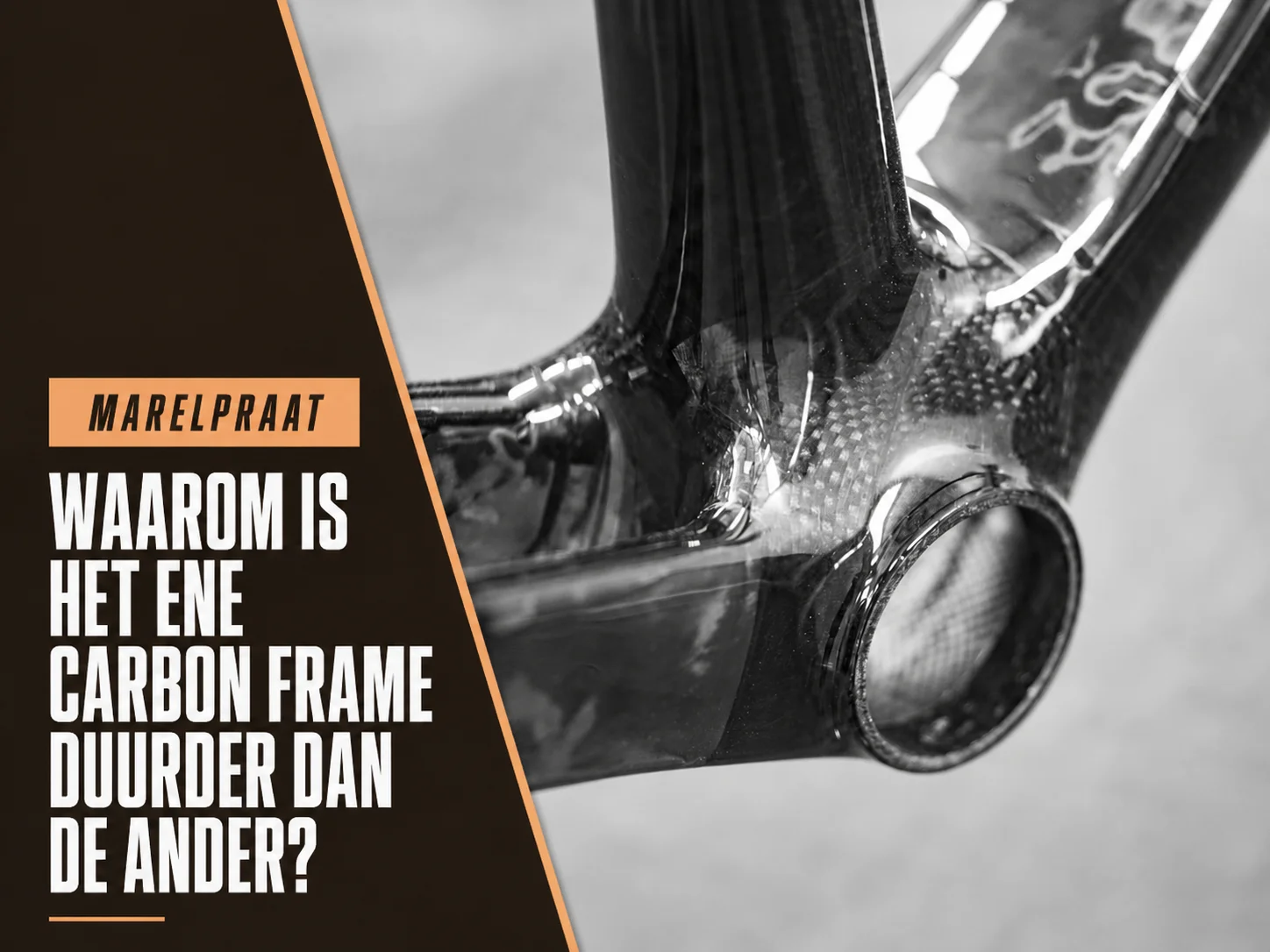MarelPraat Waarom is het ene carbon frame duurder dan de ander