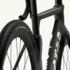Factor Ostro Gravel-fiets in Naked Grunge Red, close-up van de buisverbinding en afwerking