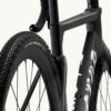 Factor Ostro Gravel-fiets in Naked Grunge Red, close-up van de buisverbinding en afwerking