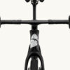 Factor Ostro Gravel-fiets in Naked Grunge Red, close-up van het frame en lakafwerking