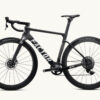 Factor Ostro Gravel-fiets in Naked Grunge Red, zijaanzicht niet-aandrijfzijde