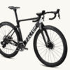 Factor Ostro Gravel-fiets in Naked Grunge Red, 45 graden zicht vanaf de aandrijfzijde