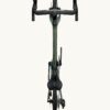 Factor Ostro Gravel-fiets in Olive Green, gezien van bovenaf