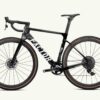 Factor Ostro Gravel-fiets in UD Gloss Red, zijaanzicht niet-aandrijfzijde