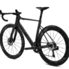 Factor Ostro VAM-fiets in Black Ultegra, 45 graden zicht vanaf de niet-aandrijfzijde