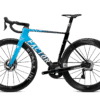 Factor Ostro VAM-fiets in Team Blue, zijaanzicht niet-aandrijfzijde
