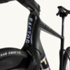 Factor Ostro VAM-fiets in Chrome Ultegra, close-up van de balhoofdbuis