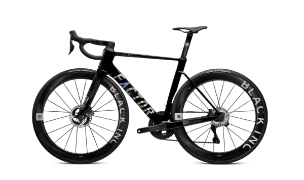 Factor Ostro VAM-fiets in Chrome Ultegra, zijaanzicht niet-aandrijfzijde