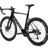 Factor Ostro VAM-fiets in Chrome Ultegra, 45 graden zicht vanaf de niet-aandrijfzijde