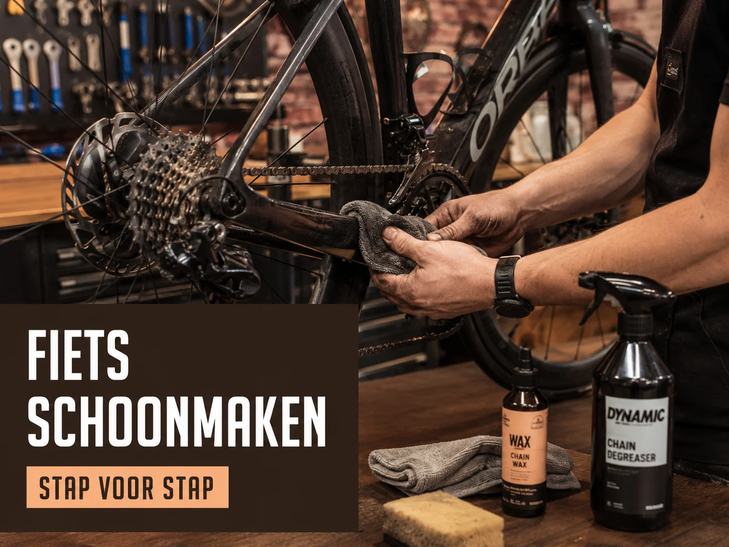 Fiets schoonmaken